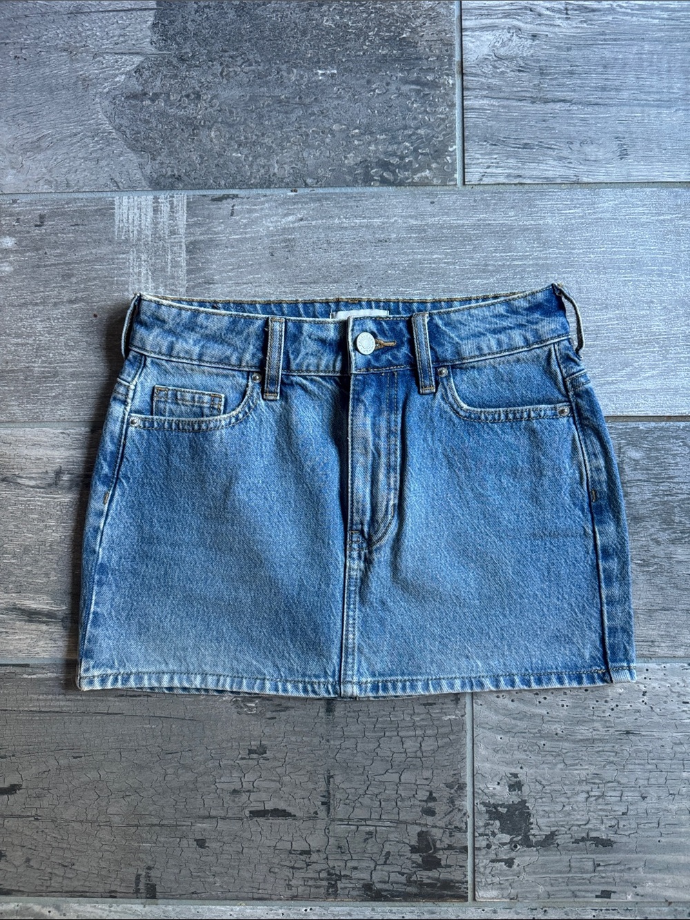 PacSun Denim Mini Skirt